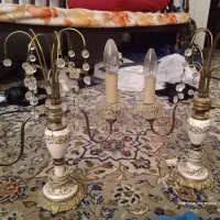 شمعدانی رومیزی برنجی