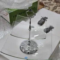 شیرینی خوری دو طبقه و میوه خوری ایتالیایی