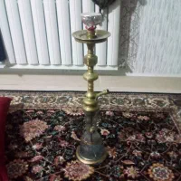 قلیون برنجی قلم کاری