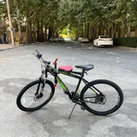 دوچرخه ۲۷.۵ رالی با صندلی کودک مناسب پدر و پسر|دوچرخه، اسکیت، اسکوتر|همدان, |دیوار