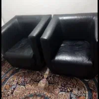 ۲تا مبل چرم سالم باهم ۱میلیون