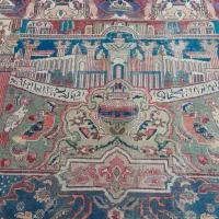 فرش تاریخی وقدیمی سالم که مال ۵۰۰ یا۶۰۰سال پیش|فرش|تهران, امام زاده حسن|دیوار