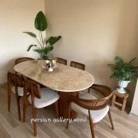 *صندلی.هارمونیکا/ میزناهارخوریبا چوب وارداتی