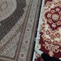 دست بافت چهل رج نخ اعلا بیسار خوب جف نه متری|فرش|سرعین, |دیوار