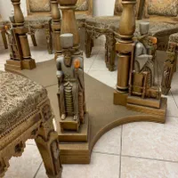 مبلمان ۷ نفره باناهار خوری ۱۰نفره|مبلمان خانگی و میز عسلی|تهران, شمس‌آباد|دیوار