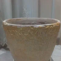 گلدان سفالی بزرگ