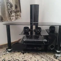 میز تلویزیون شیشه ای