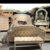 سرویس چوبی جهیزیه عروس ( محشر)|تخت و سرویس خواب|اردبیل, |دیوار