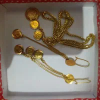 پلاک زنجیر و گوشواره|جواهرات|سنندج, |دیوار