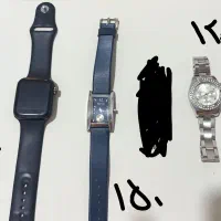 ساعت زنانه و عینک آفتابی زنانه و فرم عینک طبی