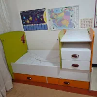 سرویس خواب نوزاد و کودک|تخت و سرویس خواب|جم, |دیوار