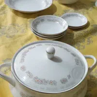 سرویس ۴۰ پارچه چینی بهشتی ژاپنی|ظروف سرو و پذیرایی|پردیس, فاز ۱۱|دیوار