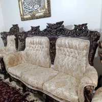 مبل ۹ نفره سلطنتی|مبلمان خانگی و میز عسلی|تهران, جوانمردان (اندیشه)|دیوار