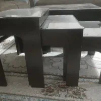 یک عدد میز وسط و۳عدد گل میز در۳سایز|مبلمان خانگی و میز عسلی|صدرا-فارس, فاز ۲|دیوار