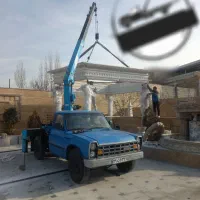 خدمات جرثقیل نیسان ۲ تن دکل بلند
