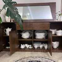کنسول، آینه و میز تلویزیون چوب مناسب جهیزیه|بوفه، ویترین، کنسول|تهران, سردارجنگل|دیوار