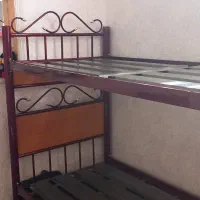 تخت دوطبقه  به همراه تشک در حدنوجنس درجه یک|تخت و سرویس خواب|اراک, |دیوار