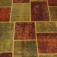 فرش دستباف وینتیج چهل تیکه|فرش|مشهد, هنرستان|دیوار