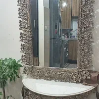 آینه شمعدان آینا شمدان تمیز