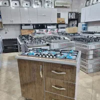 اجاق گاز صفحه‌ای کابینت‌دار بدن فلز در چوب|مصالح و تجهیزات ساختمان|قم, محمد آباد|دیوار