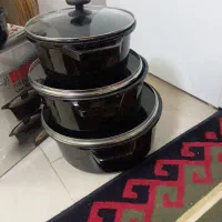 سرویس قابلمه 7پارچه چدن|ظروف پختوپز|هشتگرد, شهرک فرهنگیان|دیوار