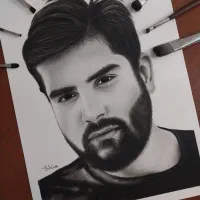 نقاشی طراحی چهره پرتره سیاه قلم عکس هدیه خاص ارزان|تابلو، نقاشی، عکس|تهران, جوادیه تهرانپارس|دیوار