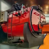 دیگه بخار در ظرفیت ۱۵۰ کیلو تا ۳۰ تن افقی و عمودی