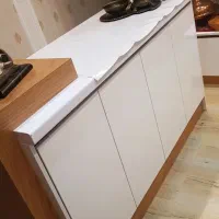 جزیره ام دی اف با روکش چوب