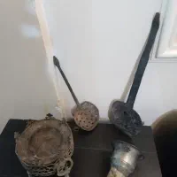 لوازم عتیقه قدیمی ، مسی ،منبت شبکه، ورشو ،منقل تک|کلکسیون اشیاء عتیقه|تهران, بهار|دیوار