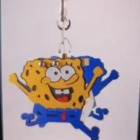 لوستر باب اسفنجی اتاق کودک