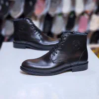 نیم بوت چرم طبیعی الوادر