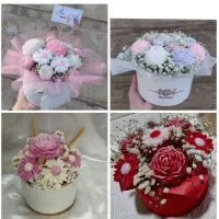 باکس گل شمع و گیفت شمع روز معلم