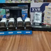 پک کامل دوربین مداربسته ۴عددی فلزی بانصب رایگان