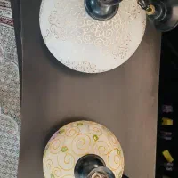 2 عدد لوستر حبابی