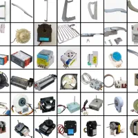 فن ،دستگیره ،ترموستات،المنت،تایمر قاب پروانه یخچال