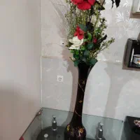 گلدان با گل|گل مصنوعی|تبریز, |دیوار