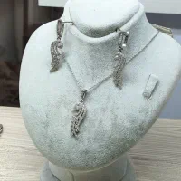 نیم ست و سرویس زنجیری نقره ایلیا