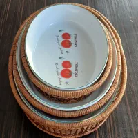 ظروفهای گوجه ای بسیار زیبا|ظروف سرو و پذیرایی|اردبیل, |دیوار