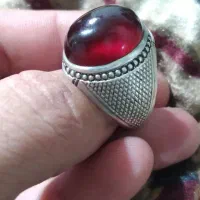 انگشتر عقیق سرخ
