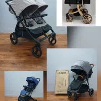 انواع کالسکه خارجی مسافرتی و کالسکه های دوقلو|کالسکه و لوازم جانبی|قم, آذر (نکویی)|دیوار