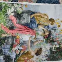 تابلو فرش دستبافت|تابلو فرش|بجنورد, |دیوار