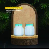 انواع گالن و ظروف بادی از نیم لیتر تا ۲۲۰ لیتر