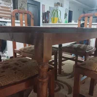 میز ناهارخوری ۴|میز و صندلی غذاخوری|برخوار, |دیوار