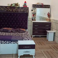 سرویس خواب شیک و پیک و تمیز|تخت و سرویس خواب|چیتاب, |دیوار