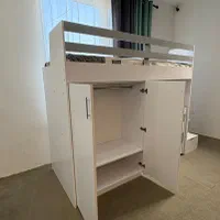 تخت یکنفره و تخت دوطبقه کد۵۴۳۲۱|تخت و سرویس خواب|اصفهان, باغ فدک|دیوار