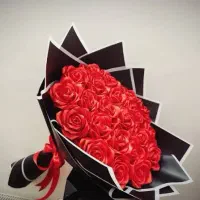 انواع رنگ گل روبانی شاخه ای ۱۵ تومن