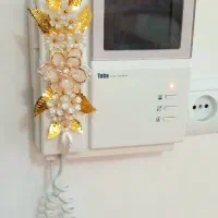 جا کنترلی و گل آیفون ومگنت گل تزئینی یخچال  و ...|صنایع دستی و سایر لوازم تزئینی|رشت, پاستوریزه|دیوار