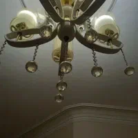 لوستر ۵ شعله سالم در حد نو|لوستر و چراغ آویز|شهریار, شهرک وائین|دیوار