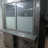 یخچال ویترینی و فر ساندویچی