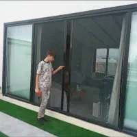 درب و پنجره UPVC توری پلیسه